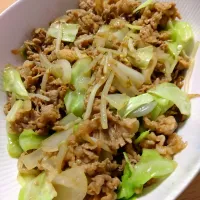 肉野菜オイスターソース炒め|もえさん