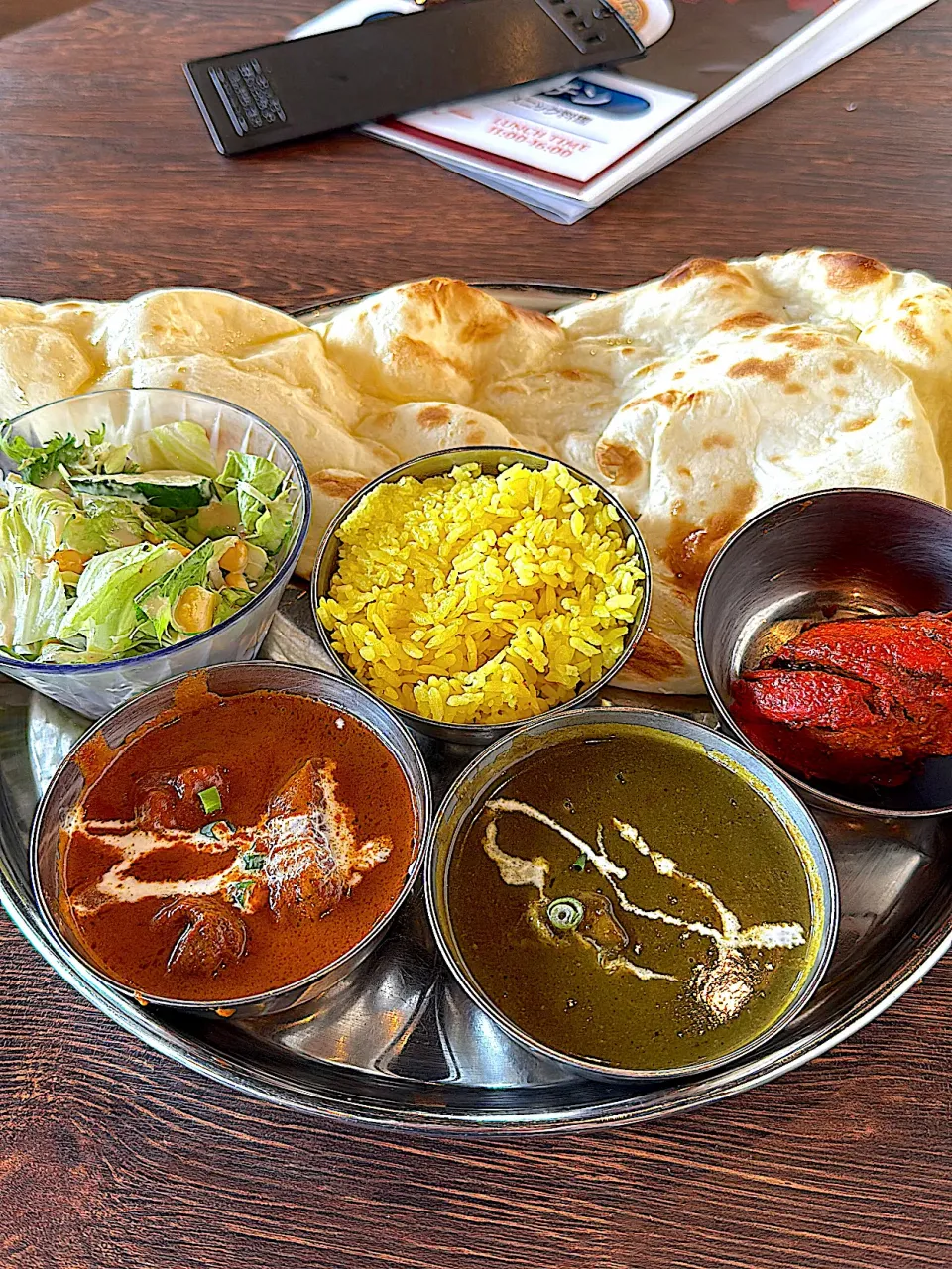 マトンとサグチキンカレー|玉川 敦さん