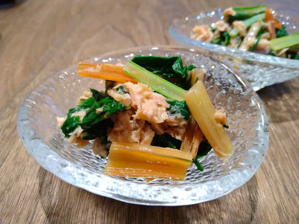 スイスチャードのツナ和え|古尾谷りかこさん