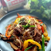 マルコメ防災備蓄用の料亭の味でチャプチェ❣️| 🌺🌺Foodie🌺🌺さん