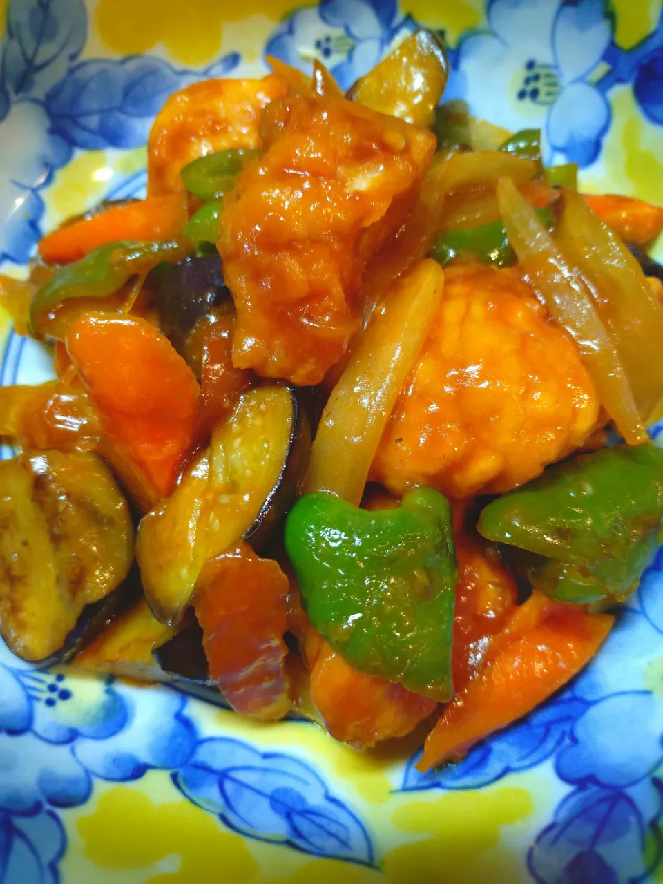 鶏肉と野菜の甘酢あんかけ|はるみさん