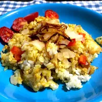 鶏もも肉のビリヤニ|田中章さん