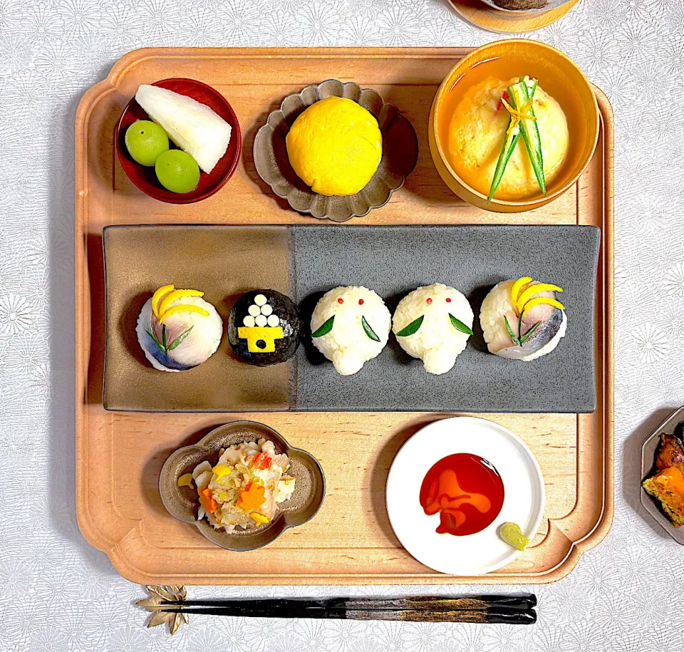 お月見手まり寿司|すずさん