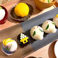 すずさんの料理 お月見手まり寿司
