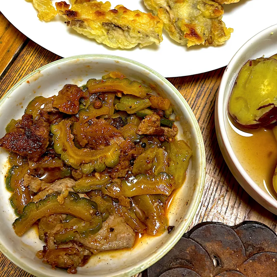 ゴーヤの回鍋肉風|ミカさん