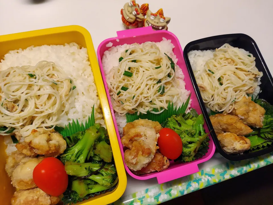 夫弁当､私弁当､娘弁当|みどりさん