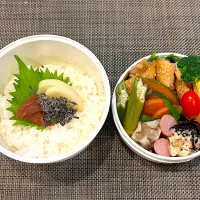 高校生息子のお弁当 鶏ももの照焼き弁当|Snow10さん