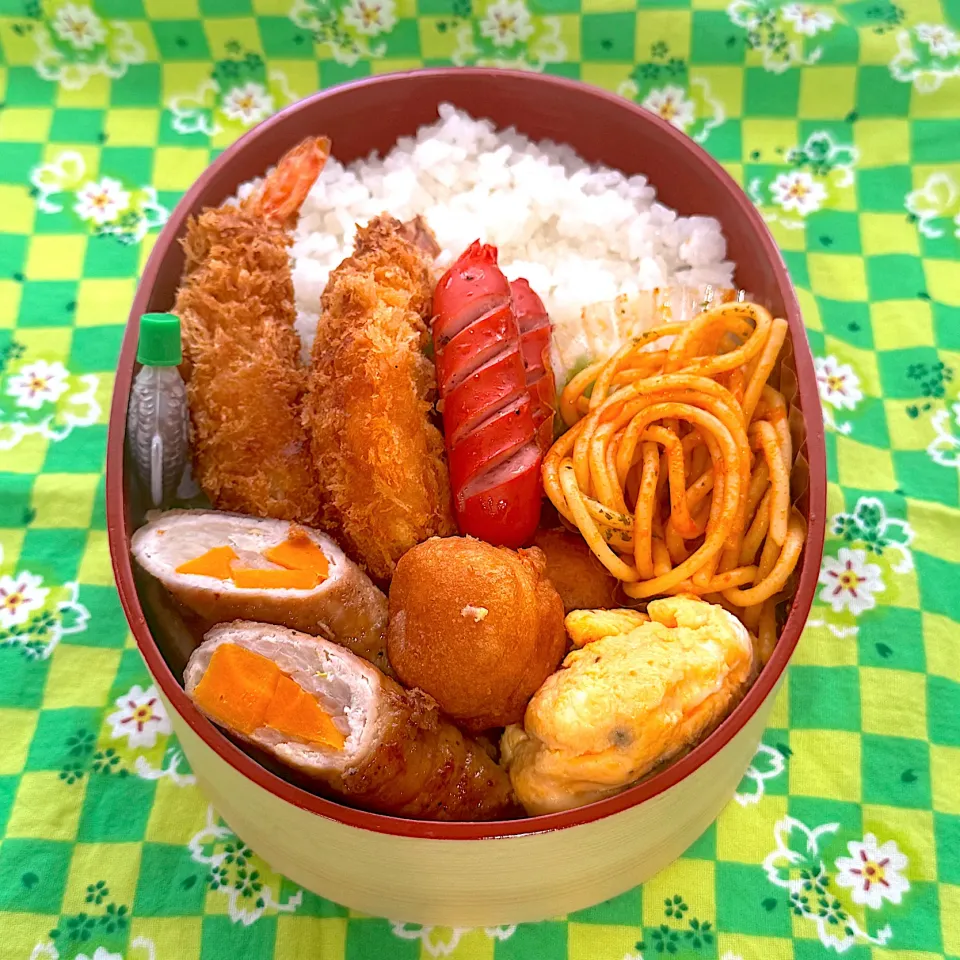 9月12日⚾️赤色弁当|ぽんちゃんさん