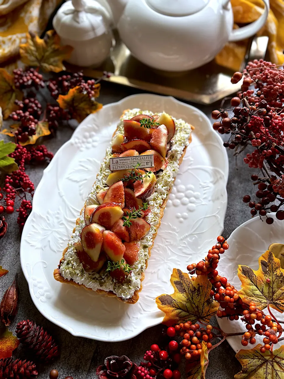 無花果のタルト|マーブルさん