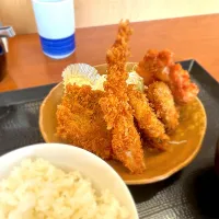 秋の海鮮フライ定食| buhizouさん