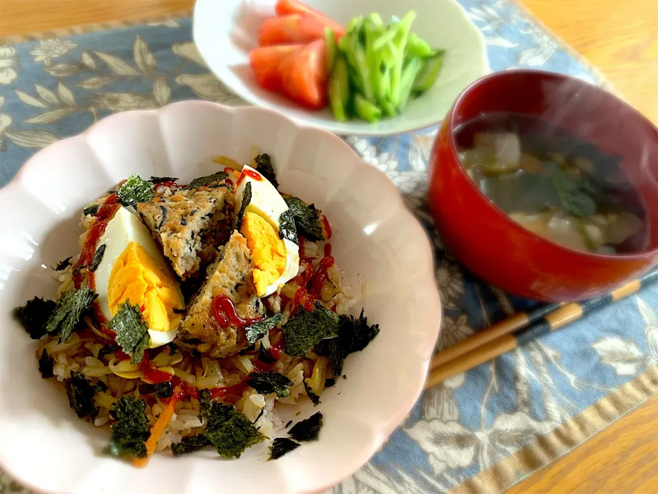 豆腐ハンバーグでビビンバーグ|kyoko☆✶さん