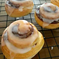 シナモンロールパン|あおあおさん