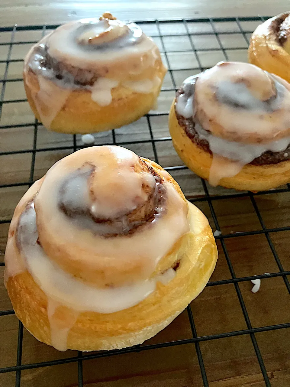 シナモンロールパン|あおあおさん