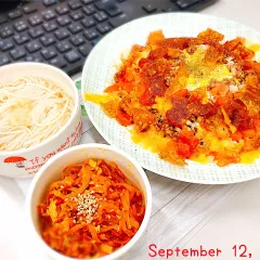 PYOS オムライス弁当 フィギュア2体セット オリンピック二連覇プーさんのオムライス弁当/@konomi.619