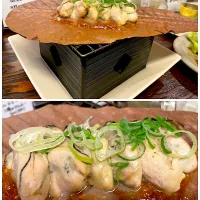 カキの朴葉焼き|こいちさん
