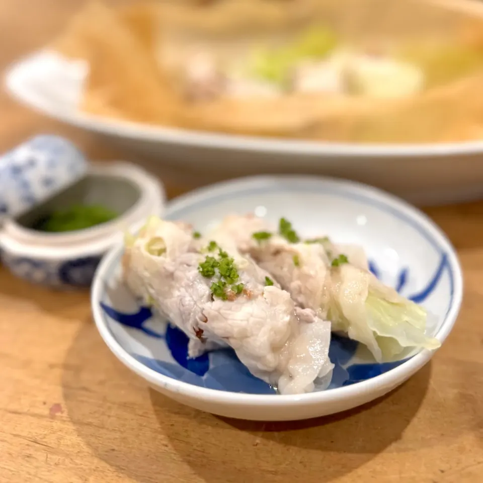 蒸籠蒸し~手作り柚子胡椒添え|acoさん