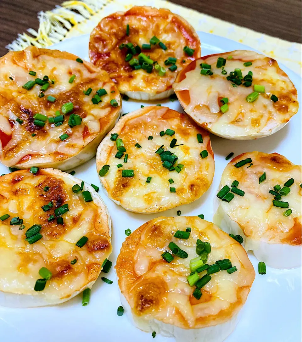 白ナスのチーズ焼き|とっしぃさん