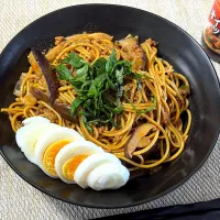 麻婆茄子麺|しげさんさん