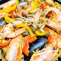 魚介のパエリア|Hiroe Onishiさん