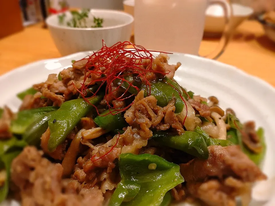 豚肉とピーマンのオイスター炒め|ともさん
