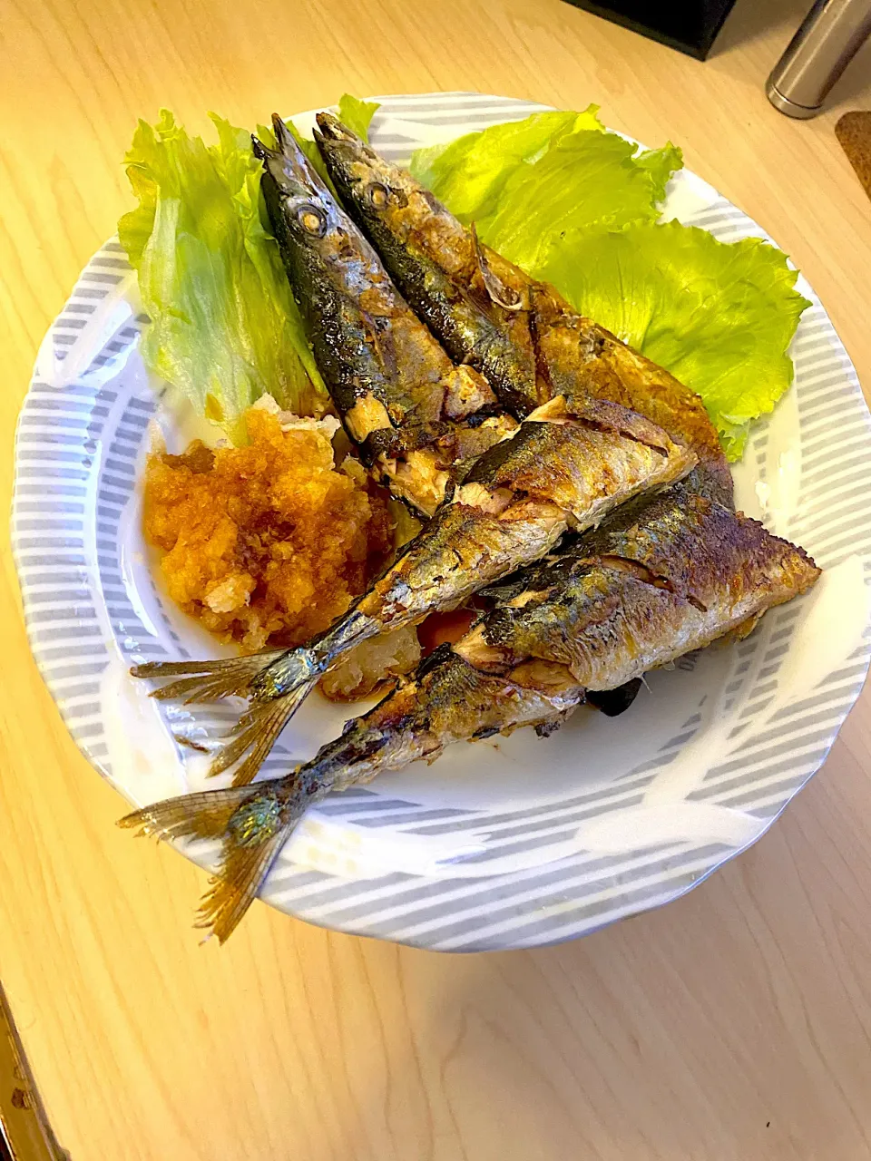 どうしても食べたかった秋刀魚塩焼き、大根おろしつき|masaさん
