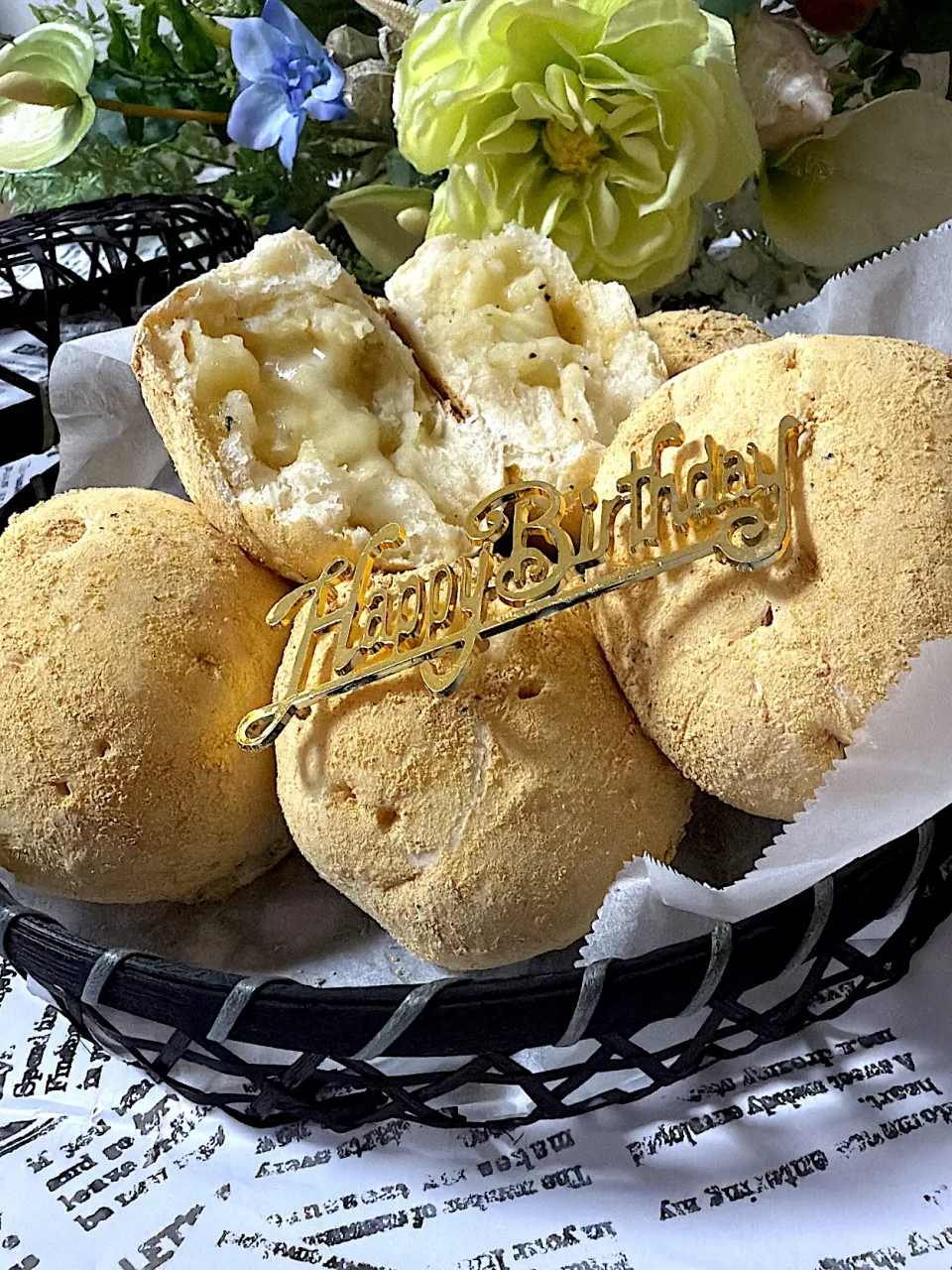 sucreroomさんの料理 カムジャパン(감자빵)じゃがいもパンです(∩´∀`∩)|いっちゃんさん