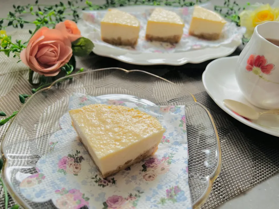 「初めてのレアチーズケーキでsucreroomさんお誕生日おめでとうございます」|バシュランさん