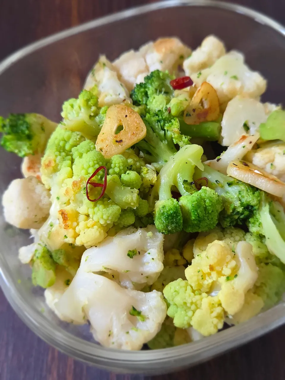 冷凍ブロッコリーのペペロンチーノ|ぱんだのままんさん