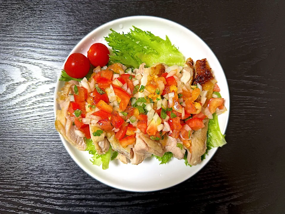 鶏ももfeat.サルサソース|ちんすこうBOYZさん