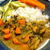 #セロリとニンジンのチキンカレー #セロリの浅漬け #にんじんのピクルス|トリさん