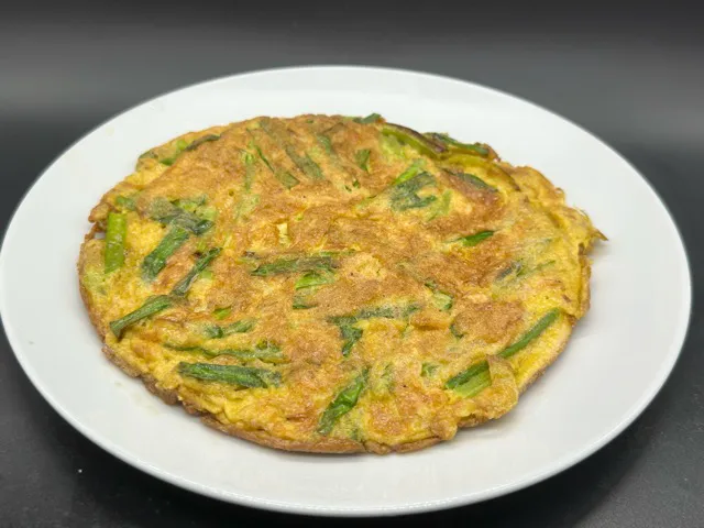 ニラと玉子の鉄板焼き|マツケンさん