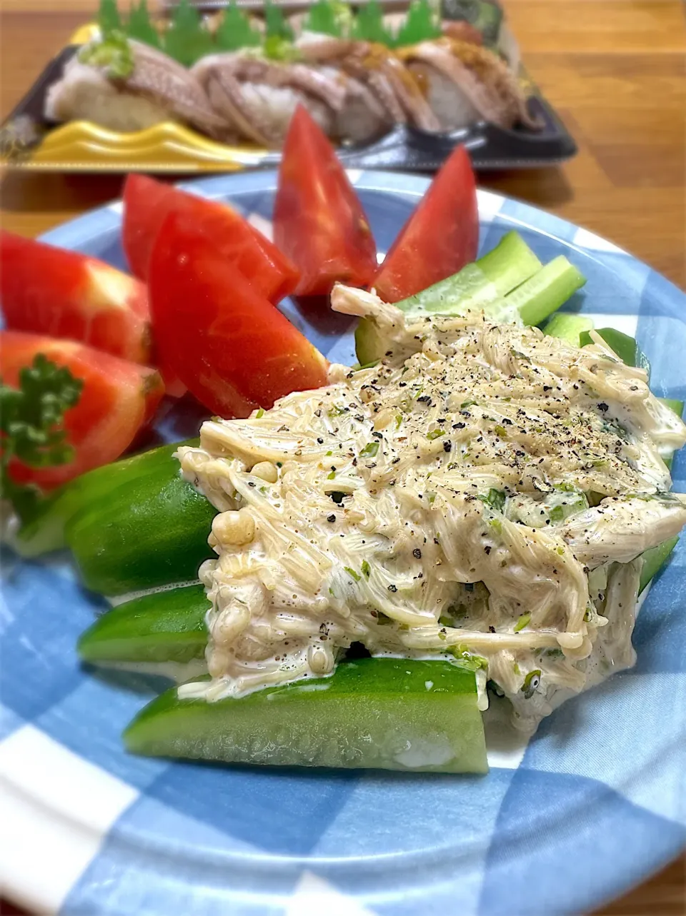 アルモンデドレッシング（自家製なめたけ×マヨネーズ）|morimi32さん