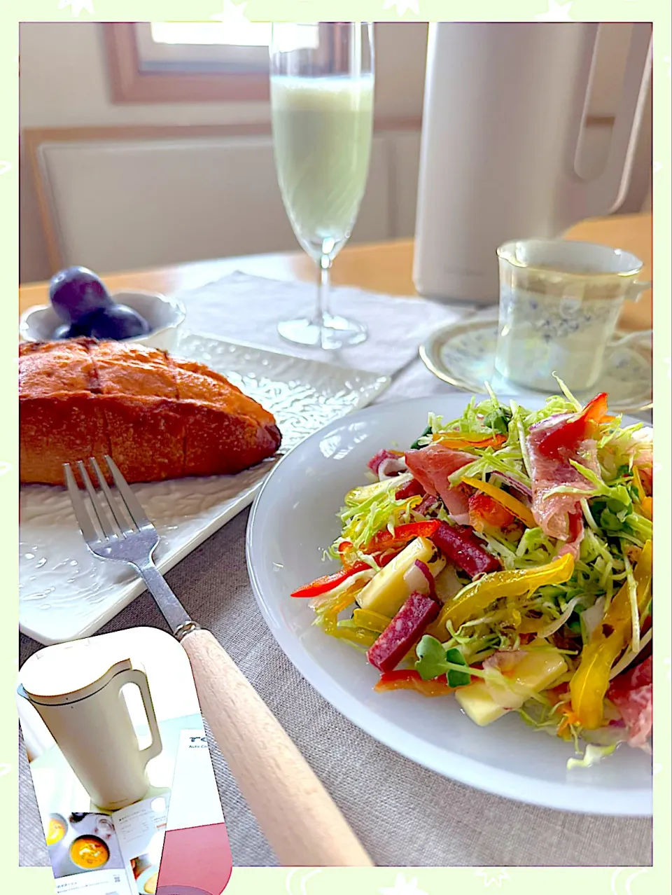 ホテルベーカリーの🥖でおうち朝食|サミカさん