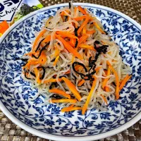 しらたきの塩昆布和え|ちゃっぴ〜さん
