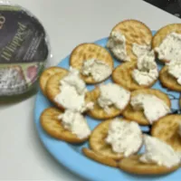 お酒のつまみに　ガーリッククラッカー|愛里パパさん