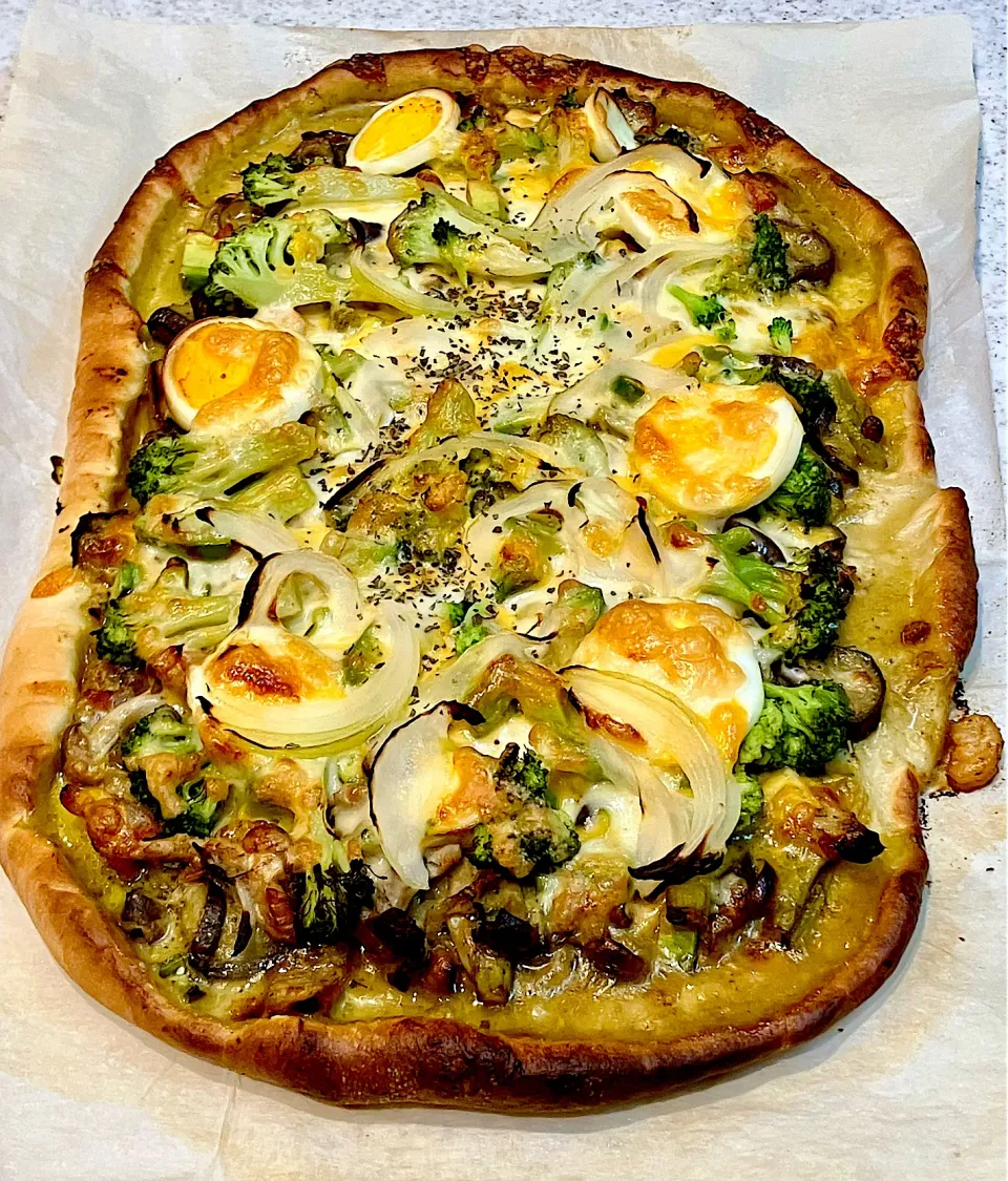 バジルピザ(プレート)|ユキちゃんさん