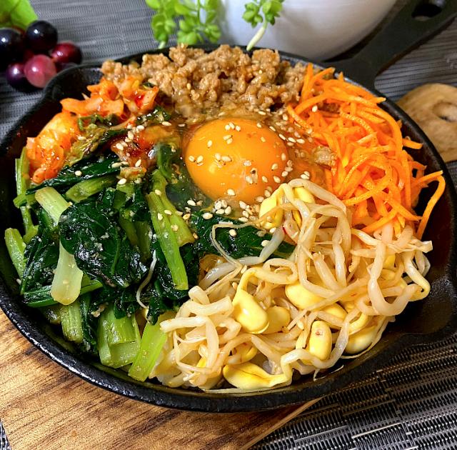 スキレットビビンバ/KAORI | Snapdish[スナップディッシュ] (ID:rjqHia)