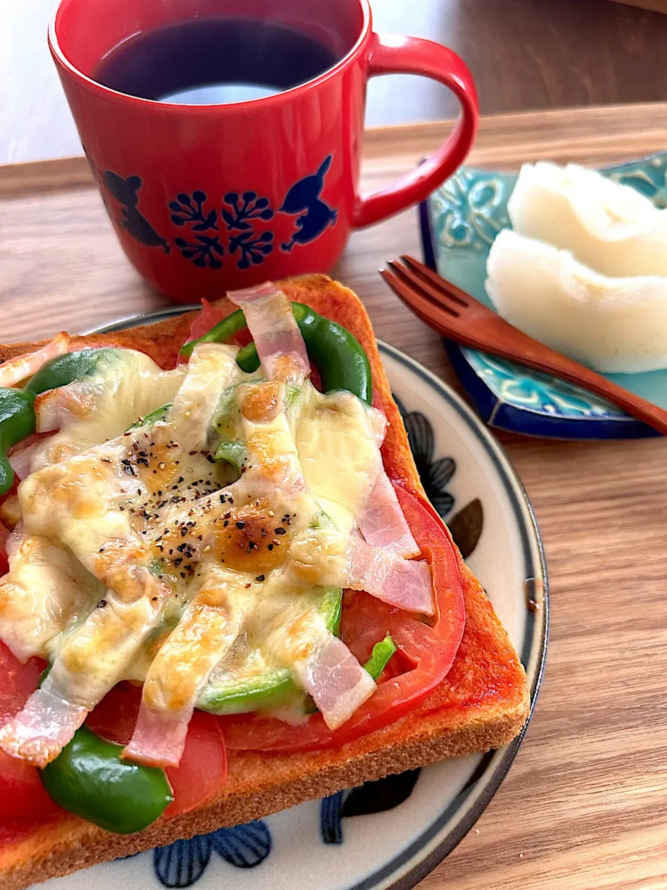 トマトピザトースト|p_chanさん