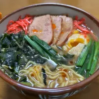 マルちゃん正麺、豚骨醤油味❗️( ◠‿◠ )✨