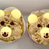 クマさんモンブラン|ちゃっぴ〜さん
