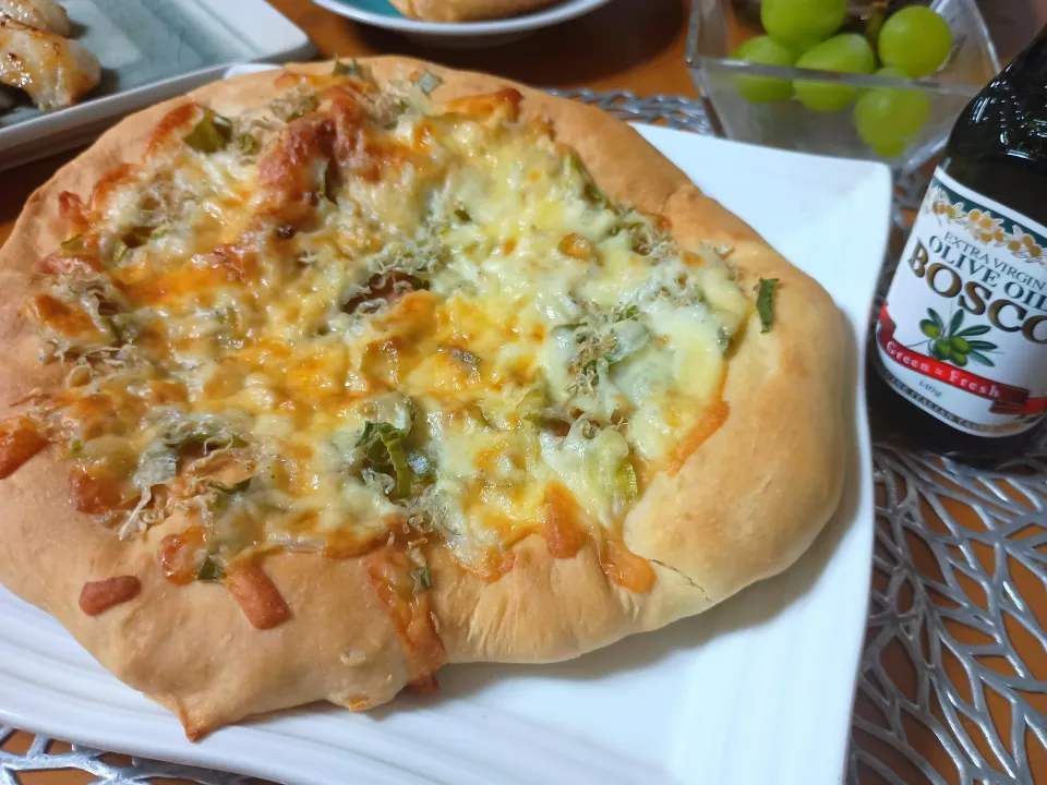 しらすたっぷりチーズピザ|ゆずさん