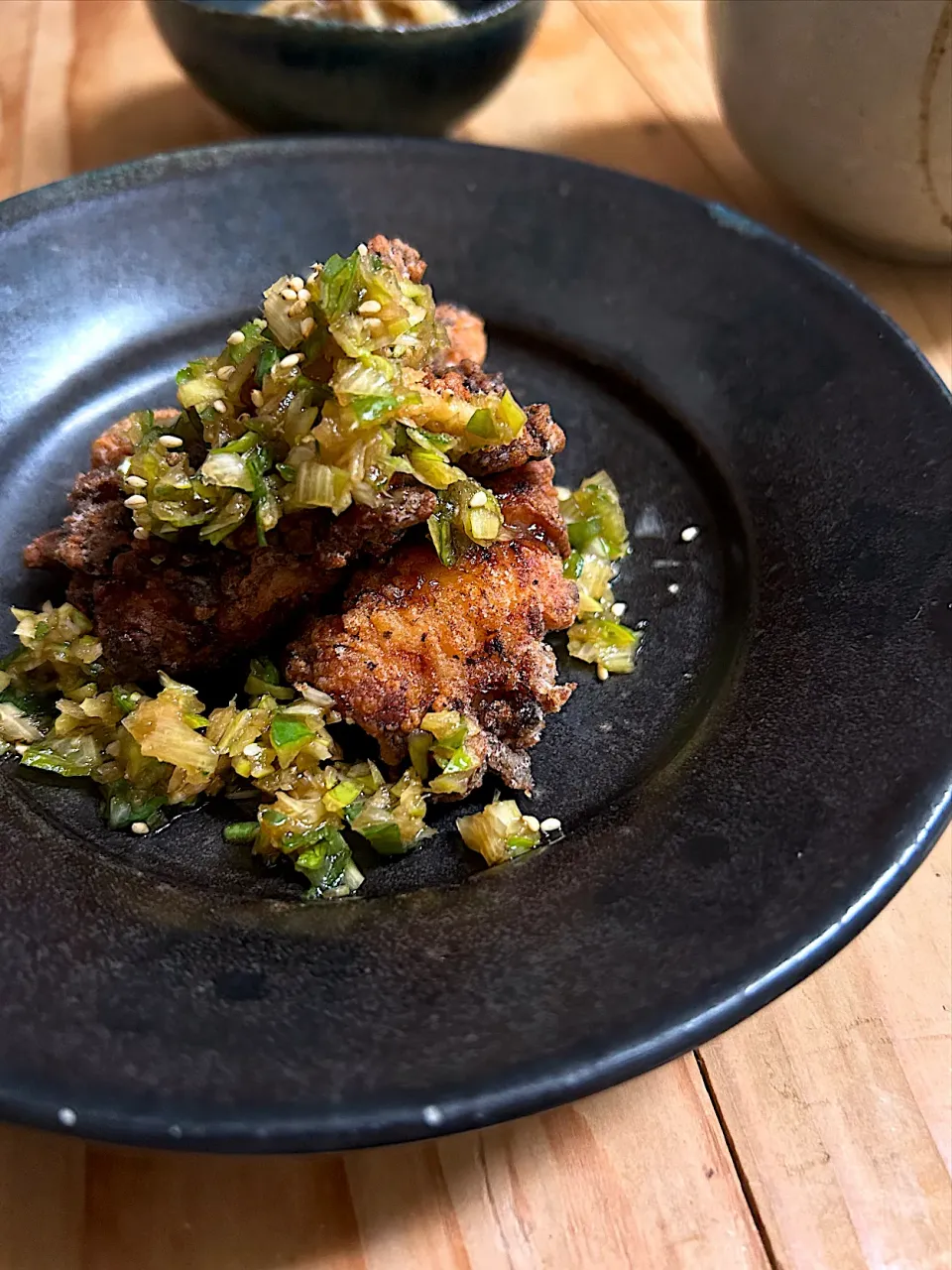 唐揚げと香味タレ|azuuuzaさん