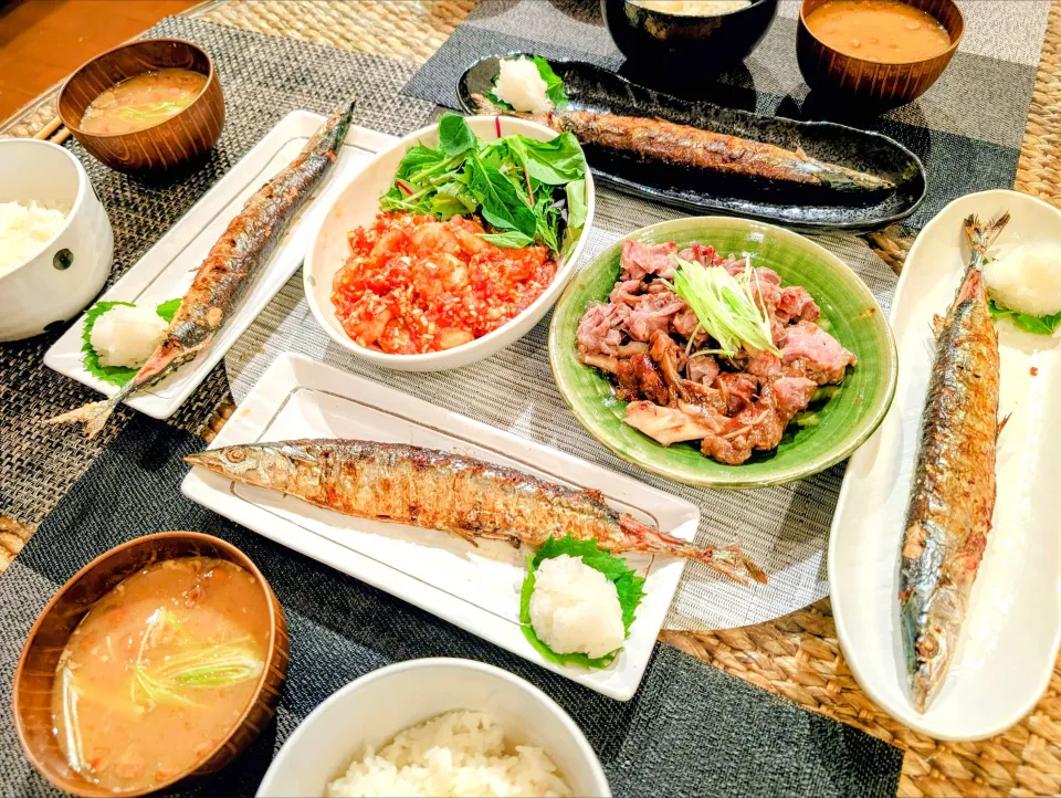 念願のサンマの塩焼き|yu-ruさん