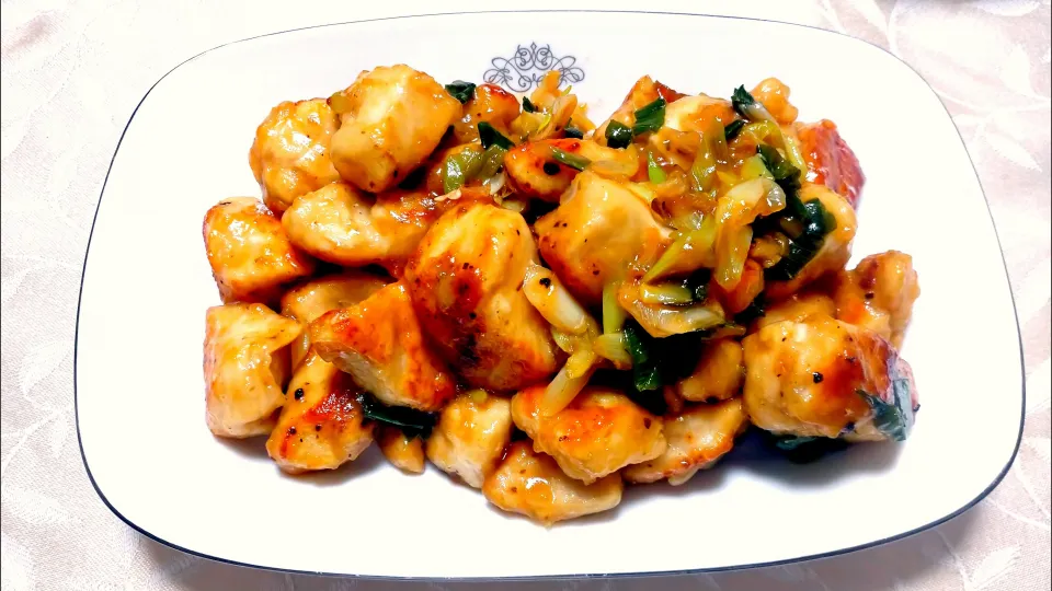 9/13の夕食&家飲み
鶏むね肉の照り焼き|卯月さん