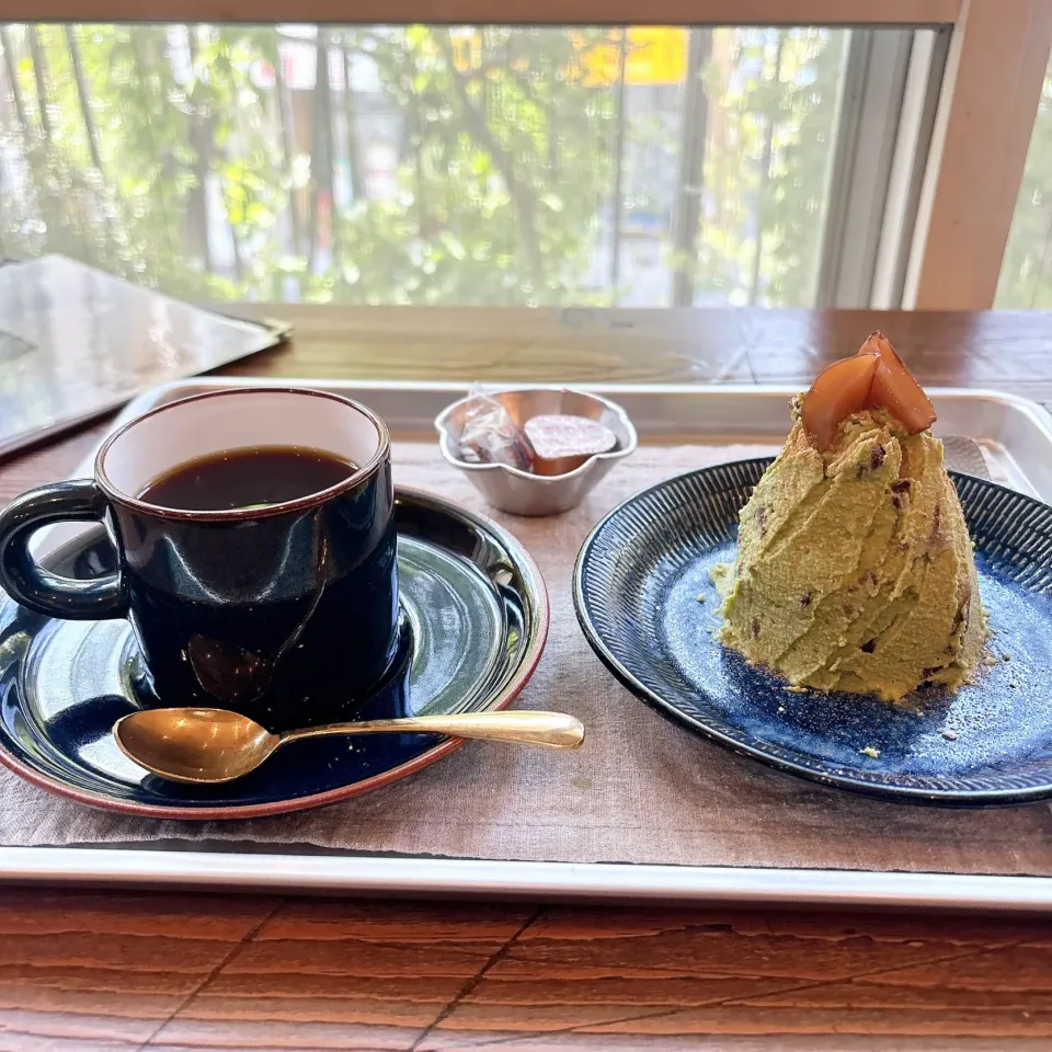 モンブラングラーセ・かのこ抹茶と珈琲|ちゃみこさん