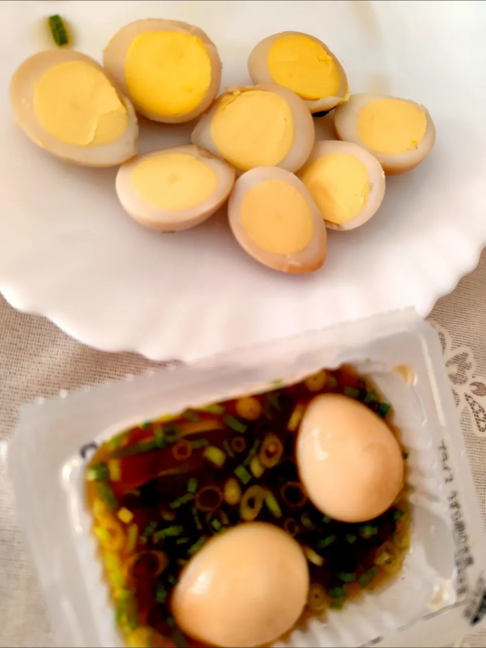 李錦記オイスターソースとめんつゆ、しょうがチューブにんにくチューブで味玉(うずらの卵)|m.rafuさん