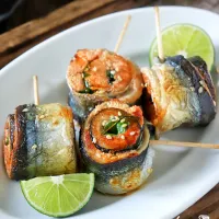 さんまの大葉明太巻き|ayaoさん