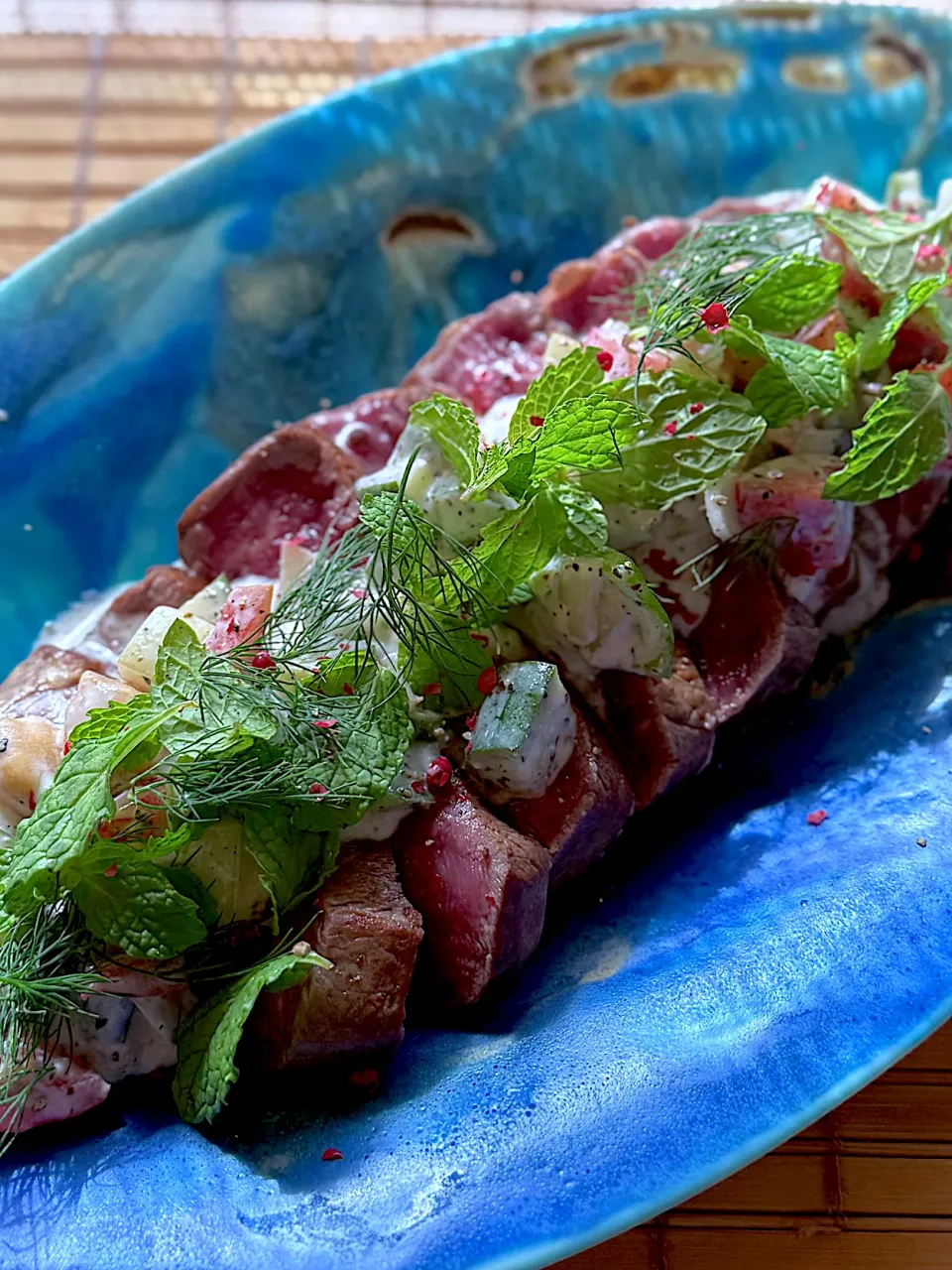 ローストビーフ ヨーグルトソース|keisukeさん