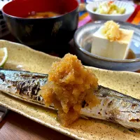 ❤️まーくん亭❤️サンマ定食|kuririnさん