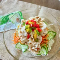 キャベツみそ豚しゃぶサラダ|きいろさん